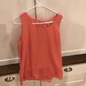 Olive and oak pink blouse medium